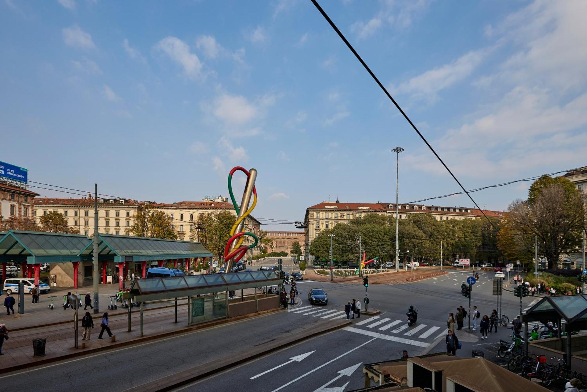 Cadorna Cityview Flat - Strategic Position In The Middle Of The Square ميلان المظهر الخارجي الصورة